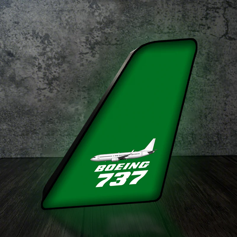 The Boeing 737 Designed Led Aircraft Tail & 3D Lamp - Image 7