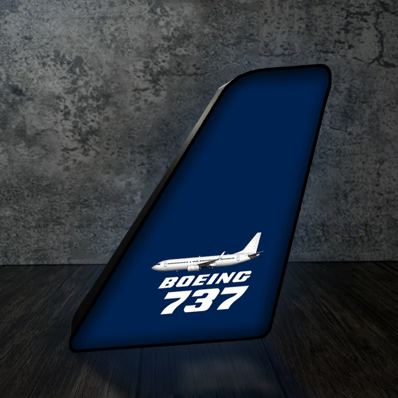 The Boeing 737 Designed Led Aircraft Tail & 3D Lamp - Image 8