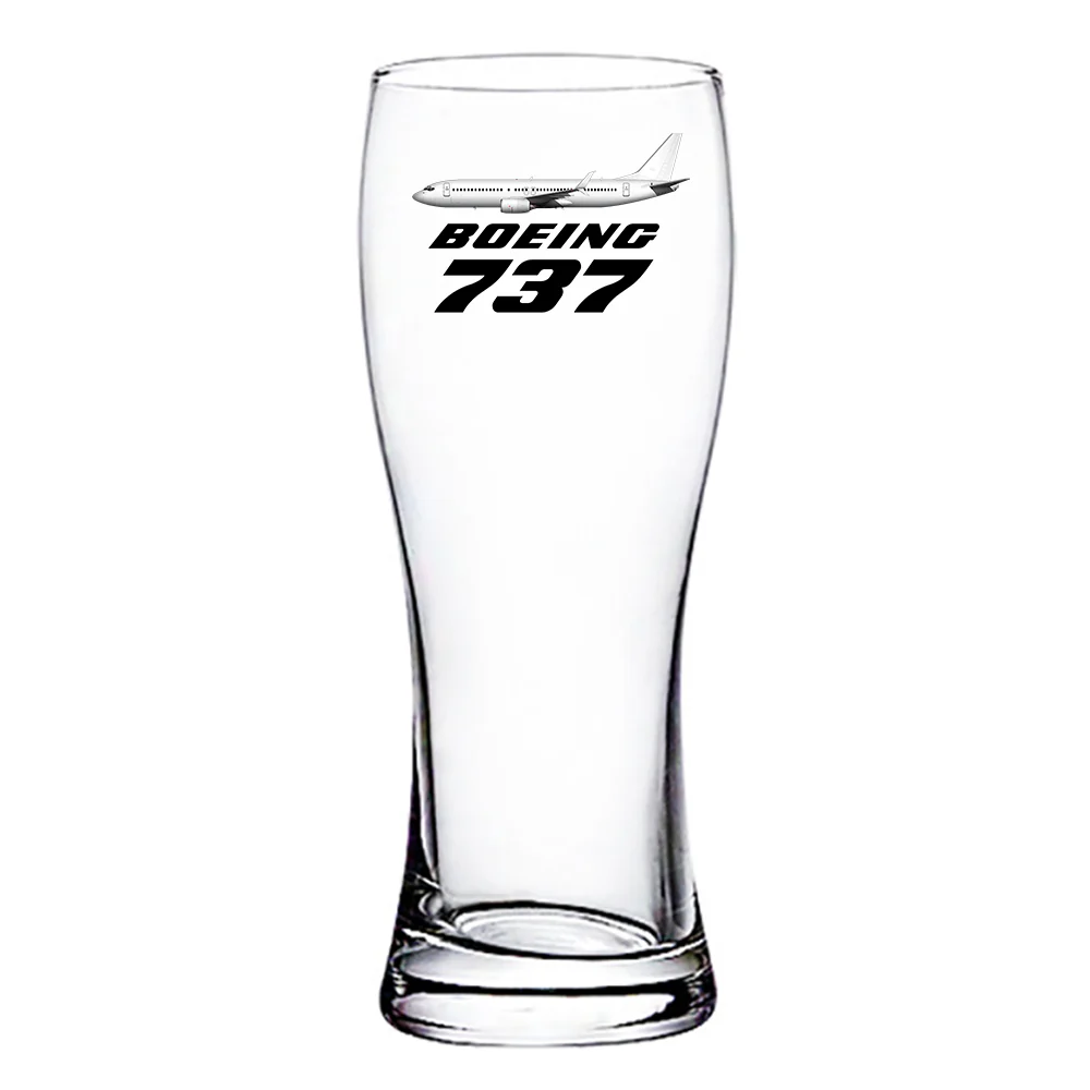 The Boeing 737 Designed Pilsner Beer Glasses - Image 2