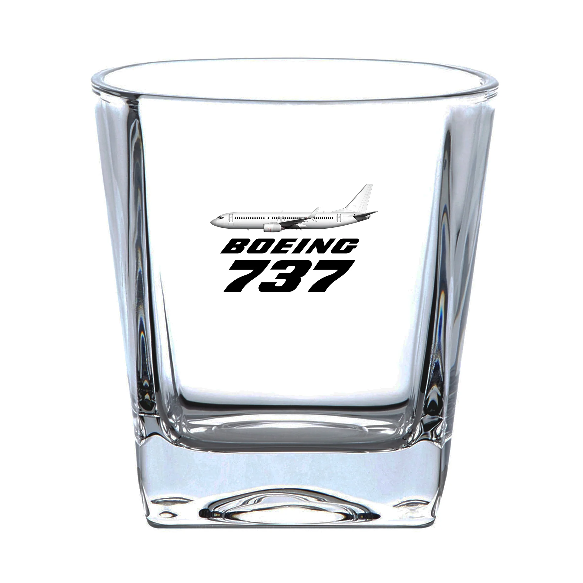 The Boeing 737 Designed Whiskey Glass - Image 2