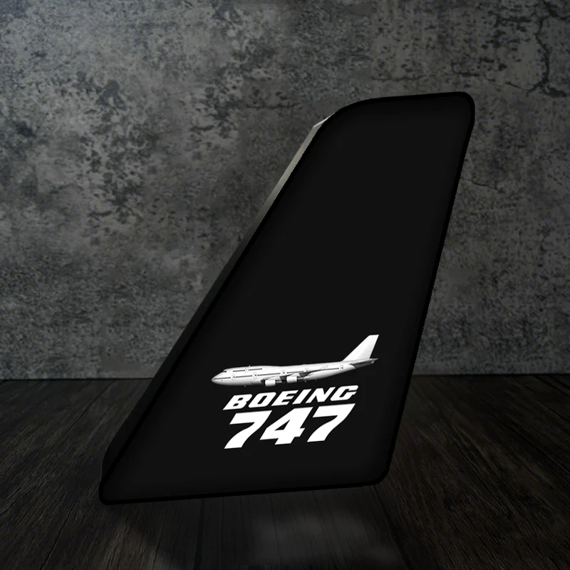 The Boeing 747 Designed Led Aircraft Tail & 3D Lamp