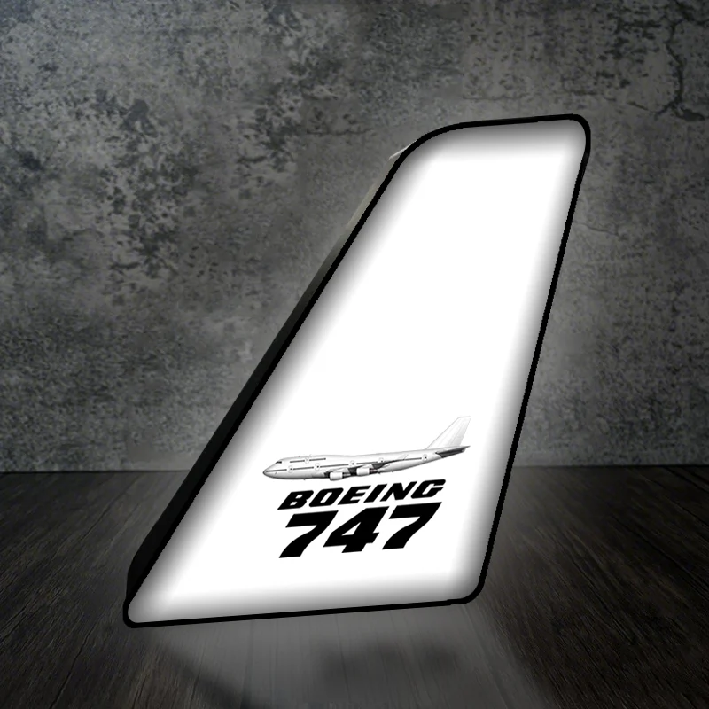 The Boeing 747 Designed Led Aircraft Tail & 3D Lamp - Image 2