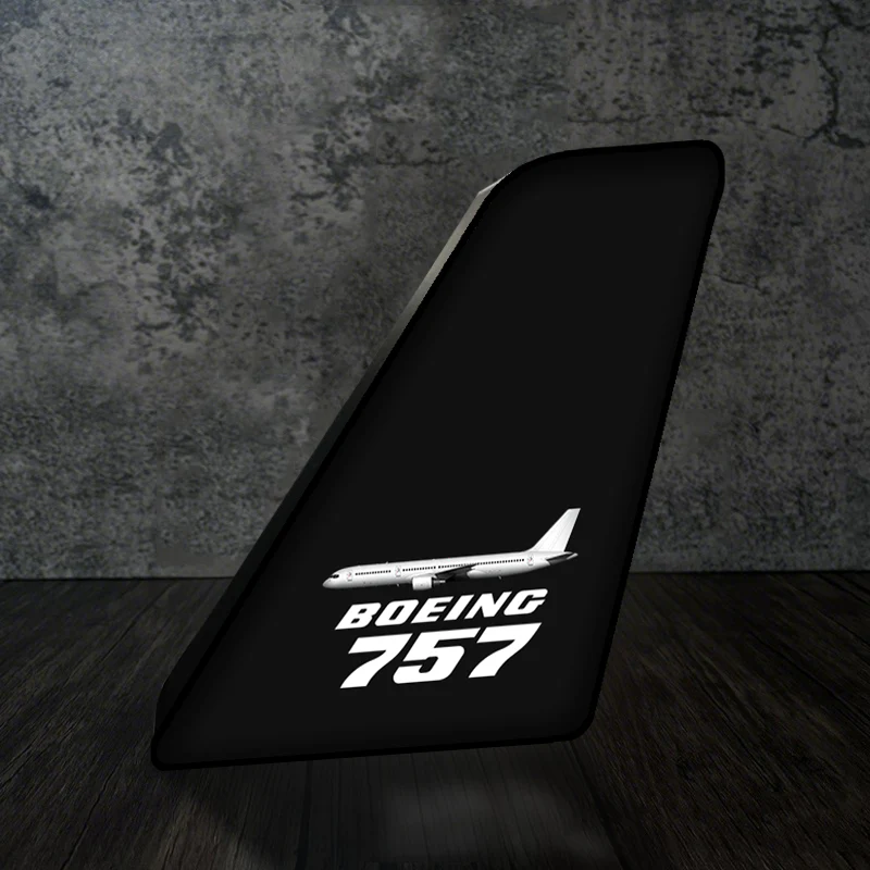 The Boeing 757 Designed Led Aircraft Tail & 3D Lamp
