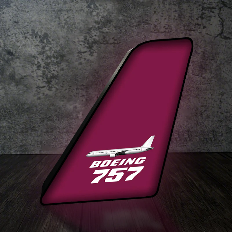 The Boeing 757 Designed Led Aircraft Tail & 3D Lamp - Image 9