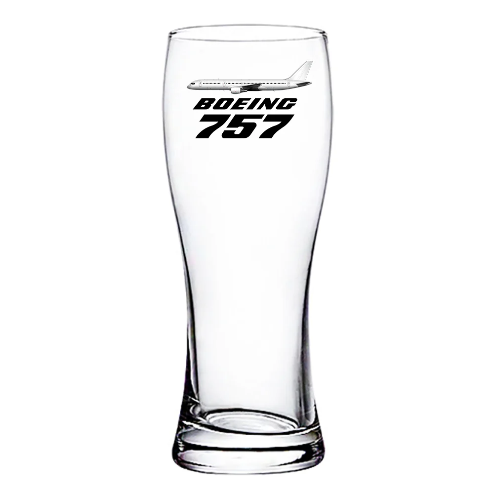 The Boeing 757 Designed Pilsner Beer Glasses - Image 2