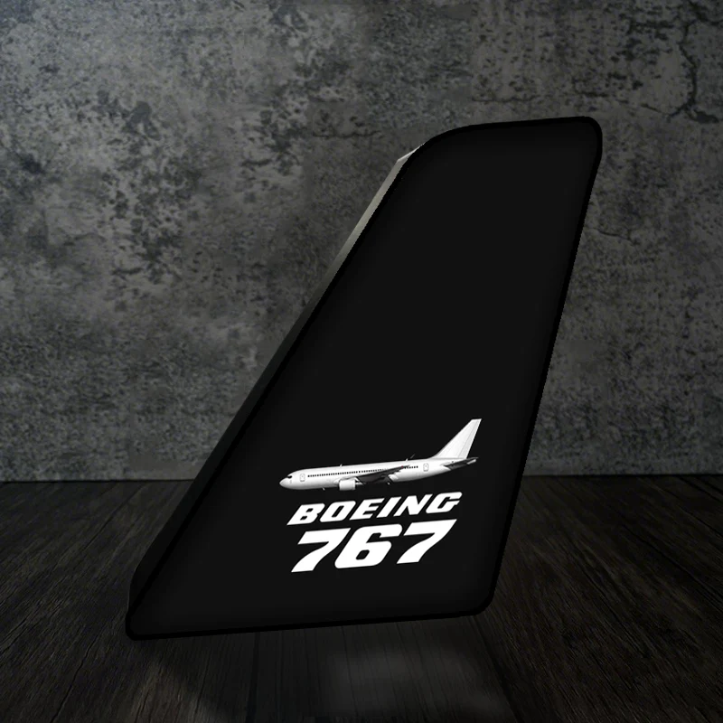 The Boeing 767 Designed Led Aircraft Tail & 3D Lamp