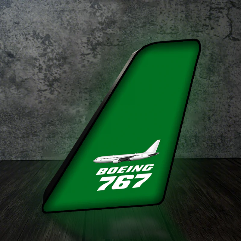 The Boeing 767 Designed Led Aircraft Tail & 3D Lamp - Image 7