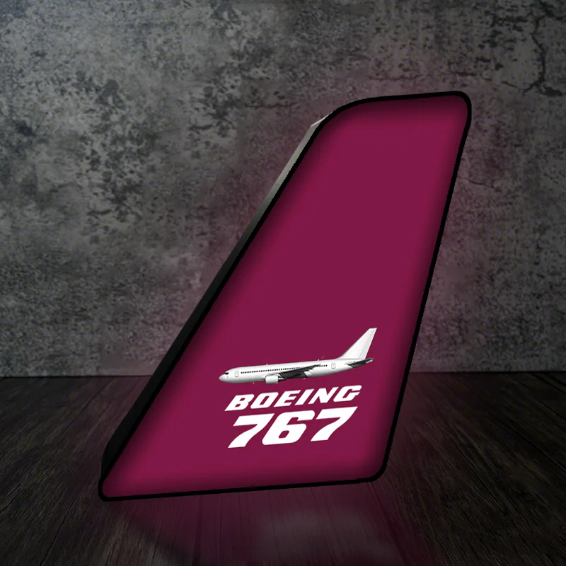 The Boeing 767 Designed Led Aircraft Tail & 3D Lamp - Image 9