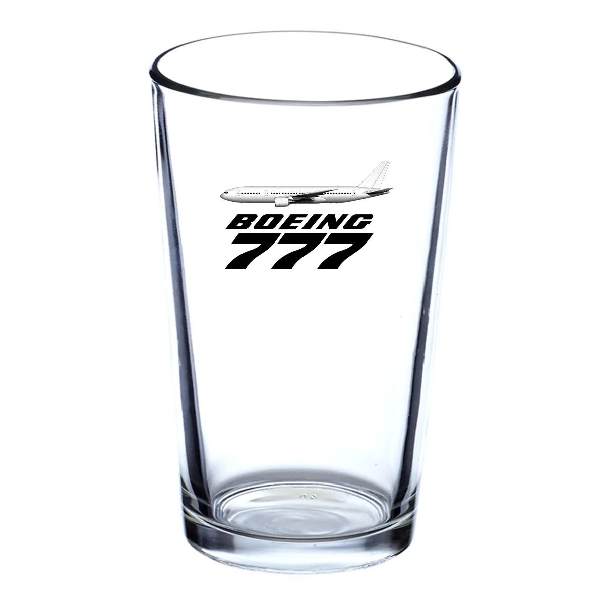 The Boeing 777 Designed Beer & Water Glasses - Image 2
