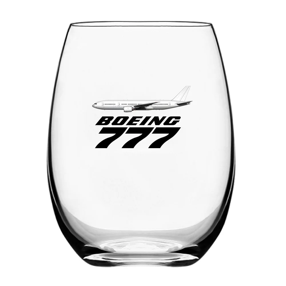 The Boeing 777 Designed Water & Drink Glasses - Image 2