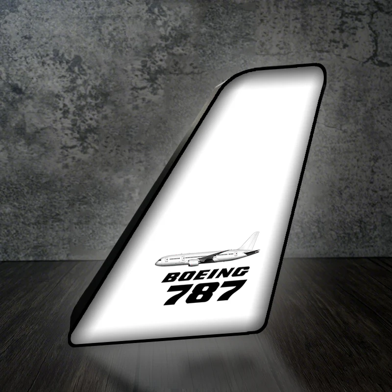 The Boeing 787 Designed Led Aircraft Tail & 3D Lamp - Image 2