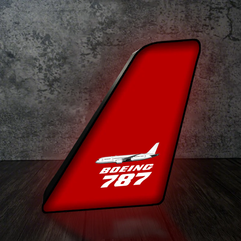 The Boeing 787 Designed Led Aircraft Tail & 3D Lamp - Image 4
