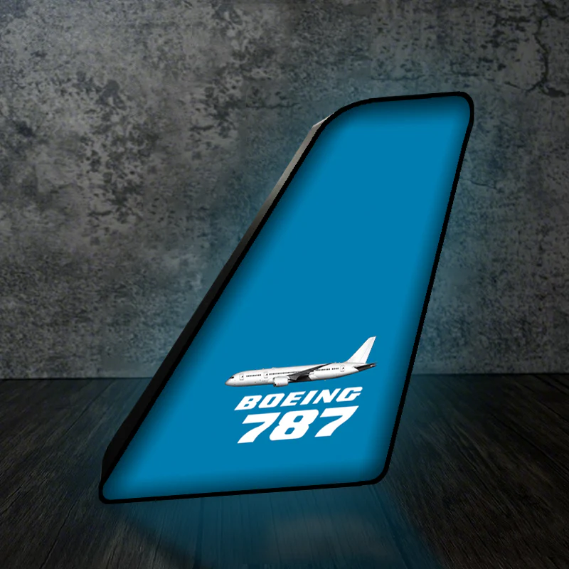 The Boeing 787 Designed Led Aircraft Tail & 3D Lamp - Image 6