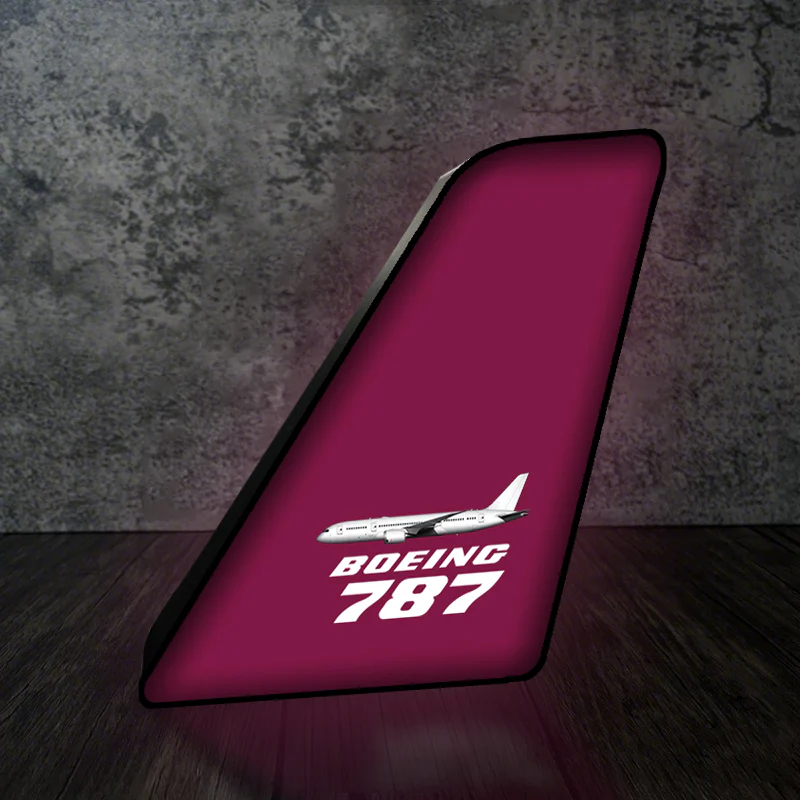 The Boeing 787 Designed Led Aircraft Tail & 3D Lamp - Image 9