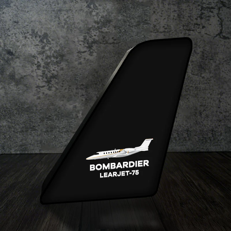 The Bombardier Learjet 75 Designed Led Aircraft Tail & 3D Lamp