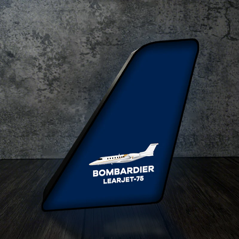 The Bombardier Learjet 75 Designed Led Aircraft Tail & 3D Lamp - Image 8