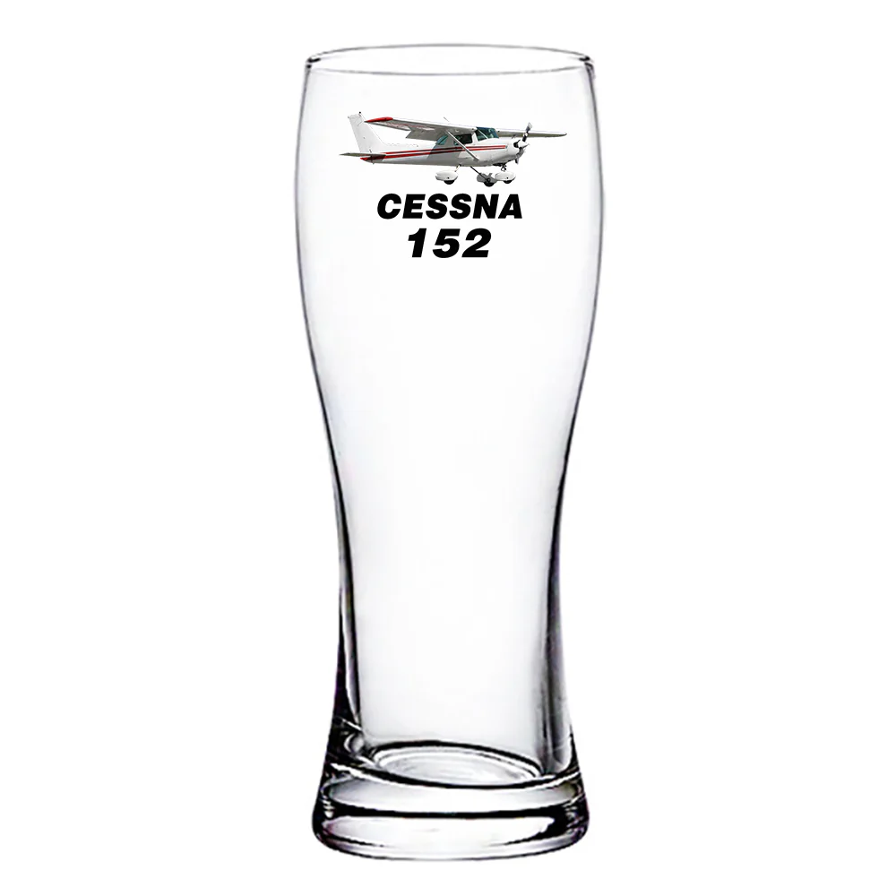 The Cessna 152 Designed Pilsner Beer Glasses - Image 2