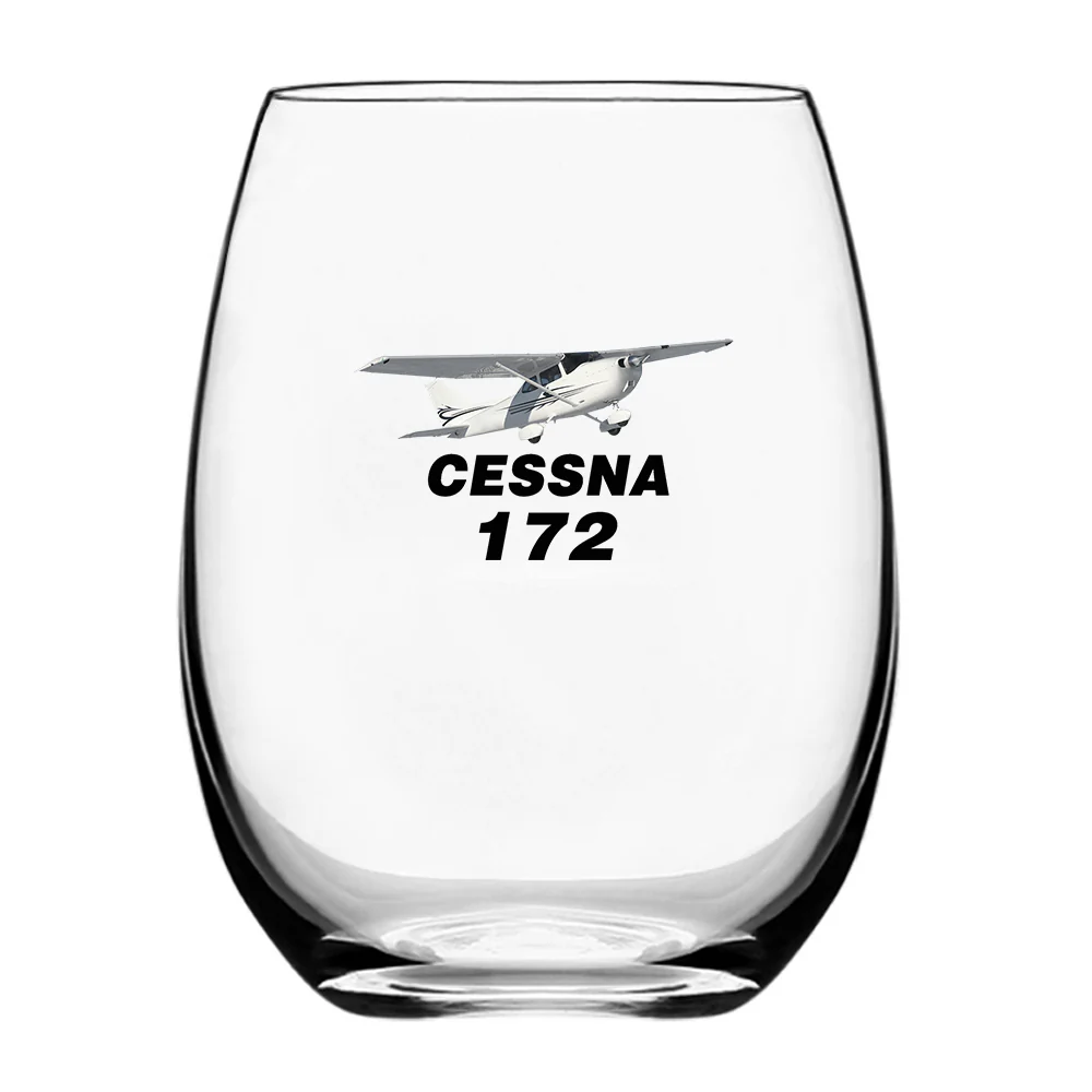 The Cessna 172 Designed Water & Drink Glasses - Image 2
