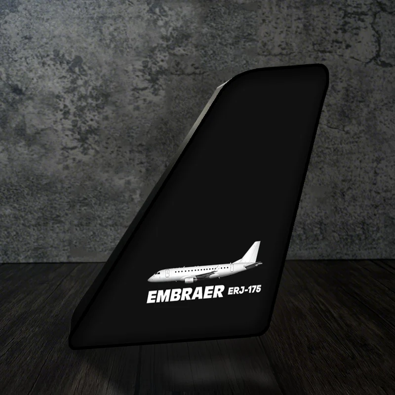 The Embraer ERJ-175 Designed Led Aircraft Tail & 3D Lamp