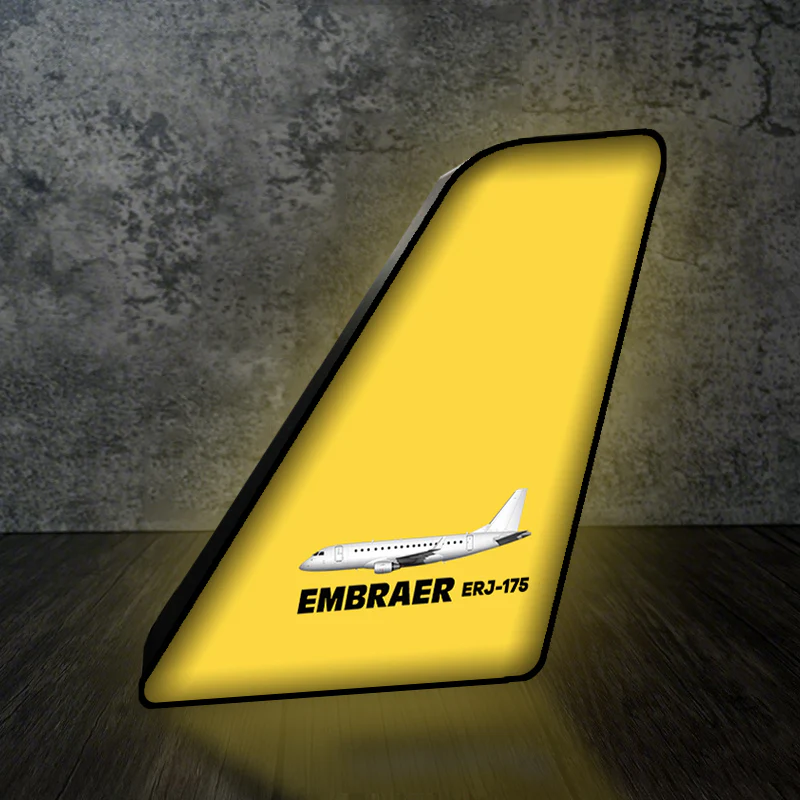 The Embraer ERJ-175 Designed Led Aircraft Tail & 3D Lamp - Image 3