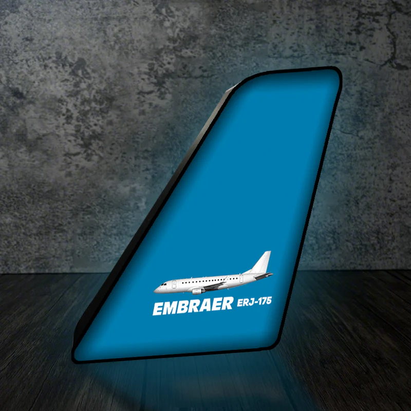 The Embraer ERJ-175 Designed Led Aircraft Tail & 3D Lamp - Image 6