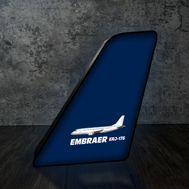 The Embraer ERJ-175 Designed Led Aircraft Tail & 3D Lamp - Image 8