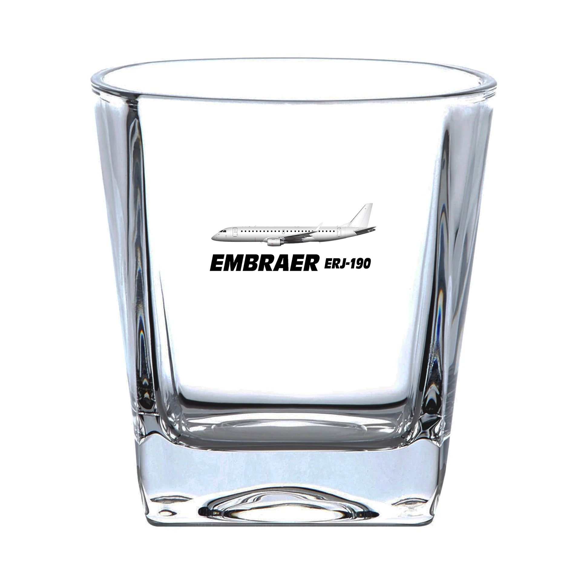 The Embraer ERJ-190 Designed Whiskey Glass - Image 2