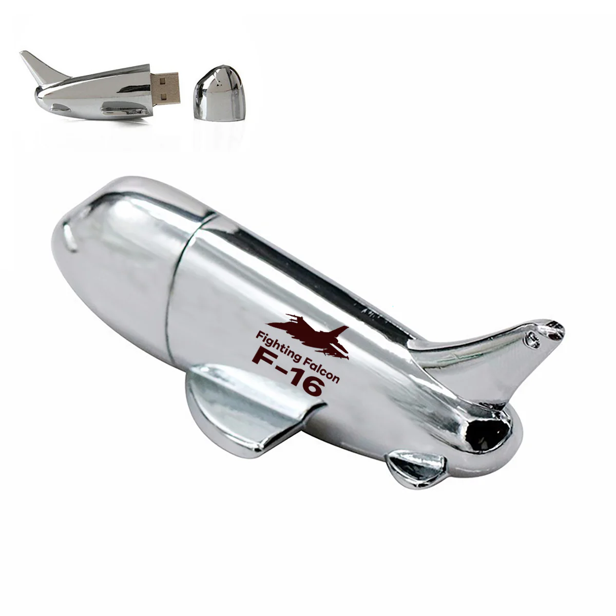 The Fighting Falcon F16 Designed Airplane Shape USB Drives - Image 2