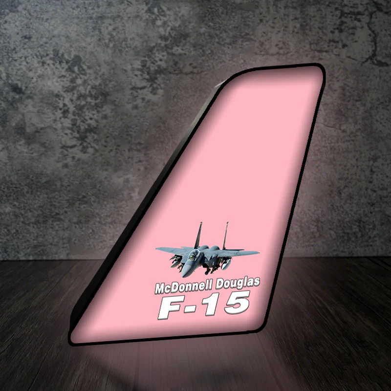 The McDonnell Douglas F15 Designed Led Aircraft Tail & 3D Lamp - Image 5