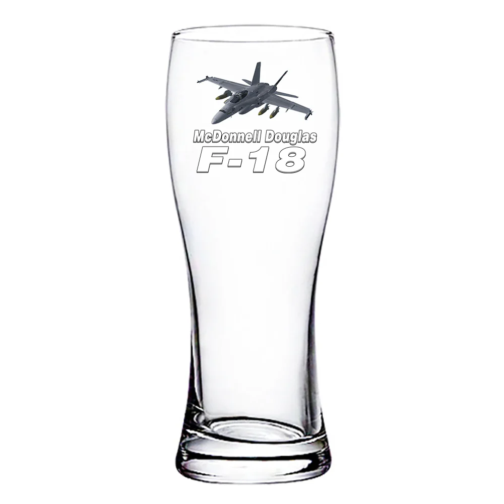 The McDonnell Douglas F18 Designed Pilsner Beer Glasses - Image 2
