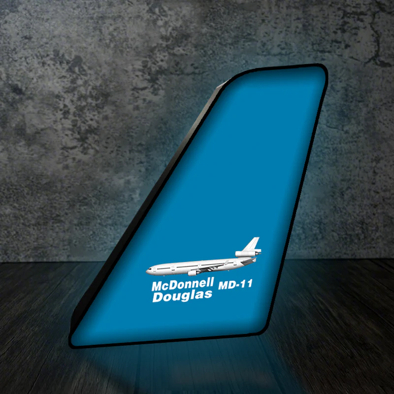 The McDonnell Douglas MD-11 Designed Led Aircraft Tail & 3D Lamp - Image 6