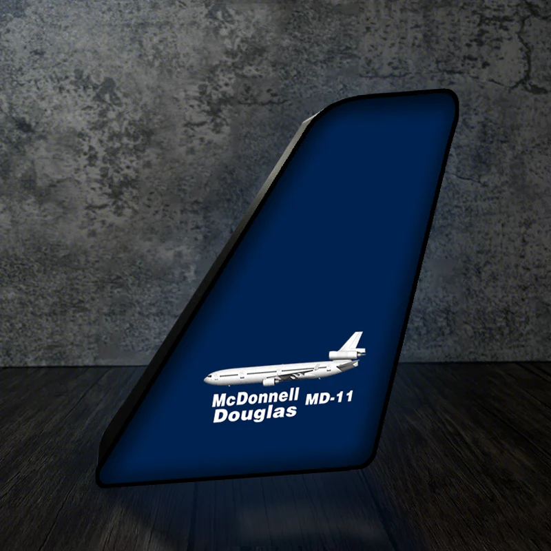 The McDonnell Douglas MD-11 Designed Led Aircraft Tail & 3D Lamp - Image 8
