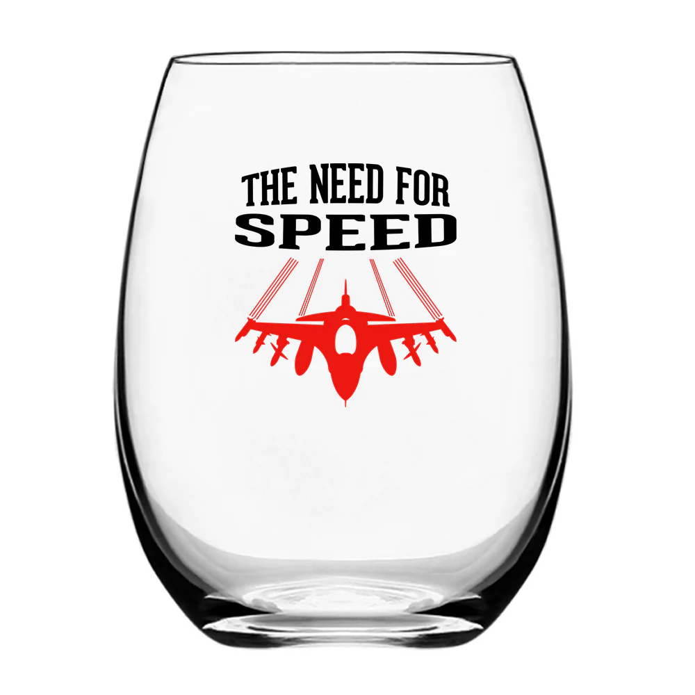The Need For Speed Designed Water & Drink Glasses - Image 2