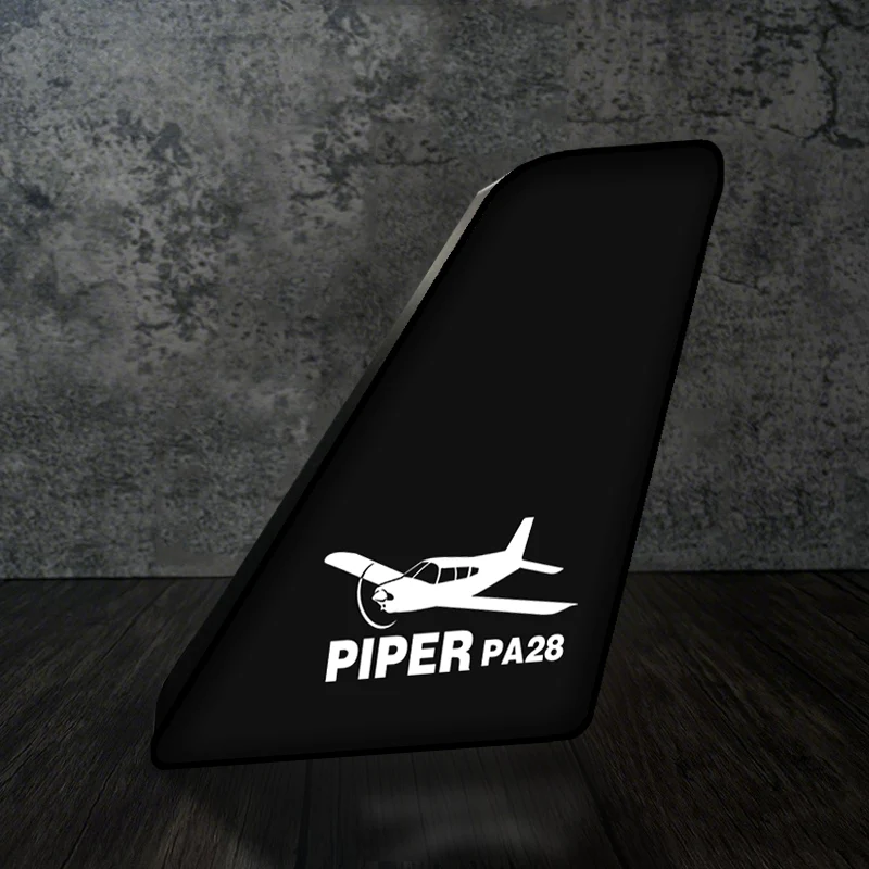 The Piper PA28 Designed Led Aircraft Tail & 3D Lamp