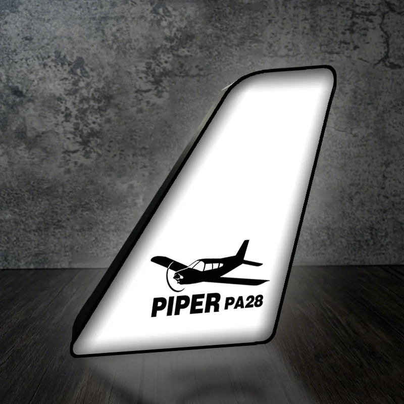 The Piper PA28 Designed Led Aircraft Tail & 3D Lamp - Image 2