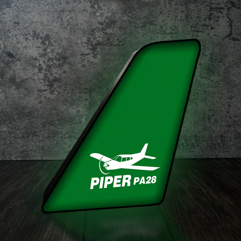 The Piper PA28 Designed Led Aircraft Tail & 3D Lamp - Image 7