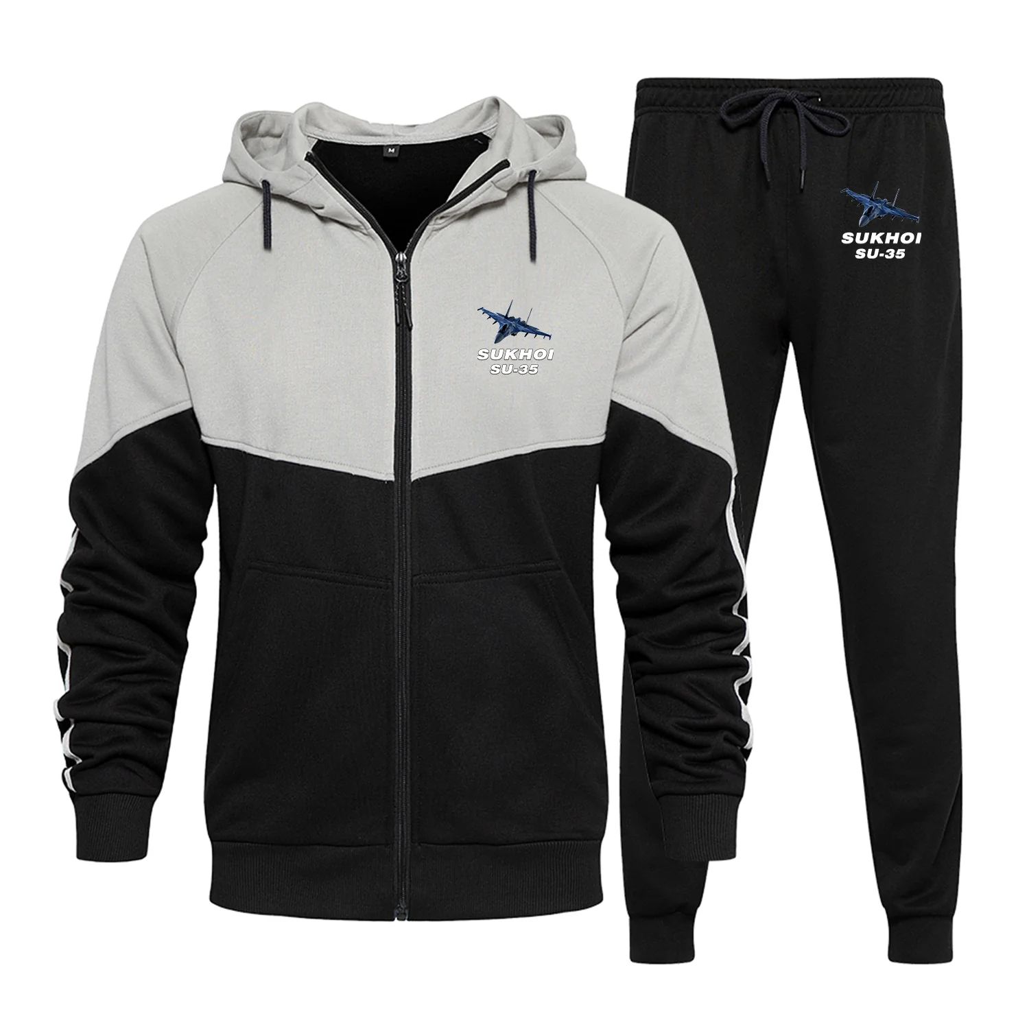 The Sukhoi SU-35 Designed Colourful Z. Hoodies & Sweatpants