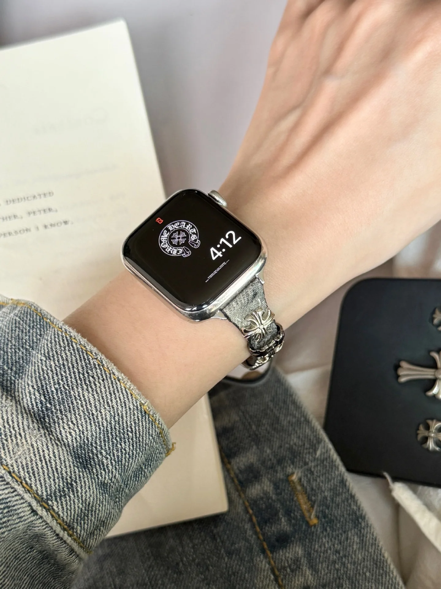 Thin Leather Watch Strap For Apple Watch Ultra Band - Image 10
