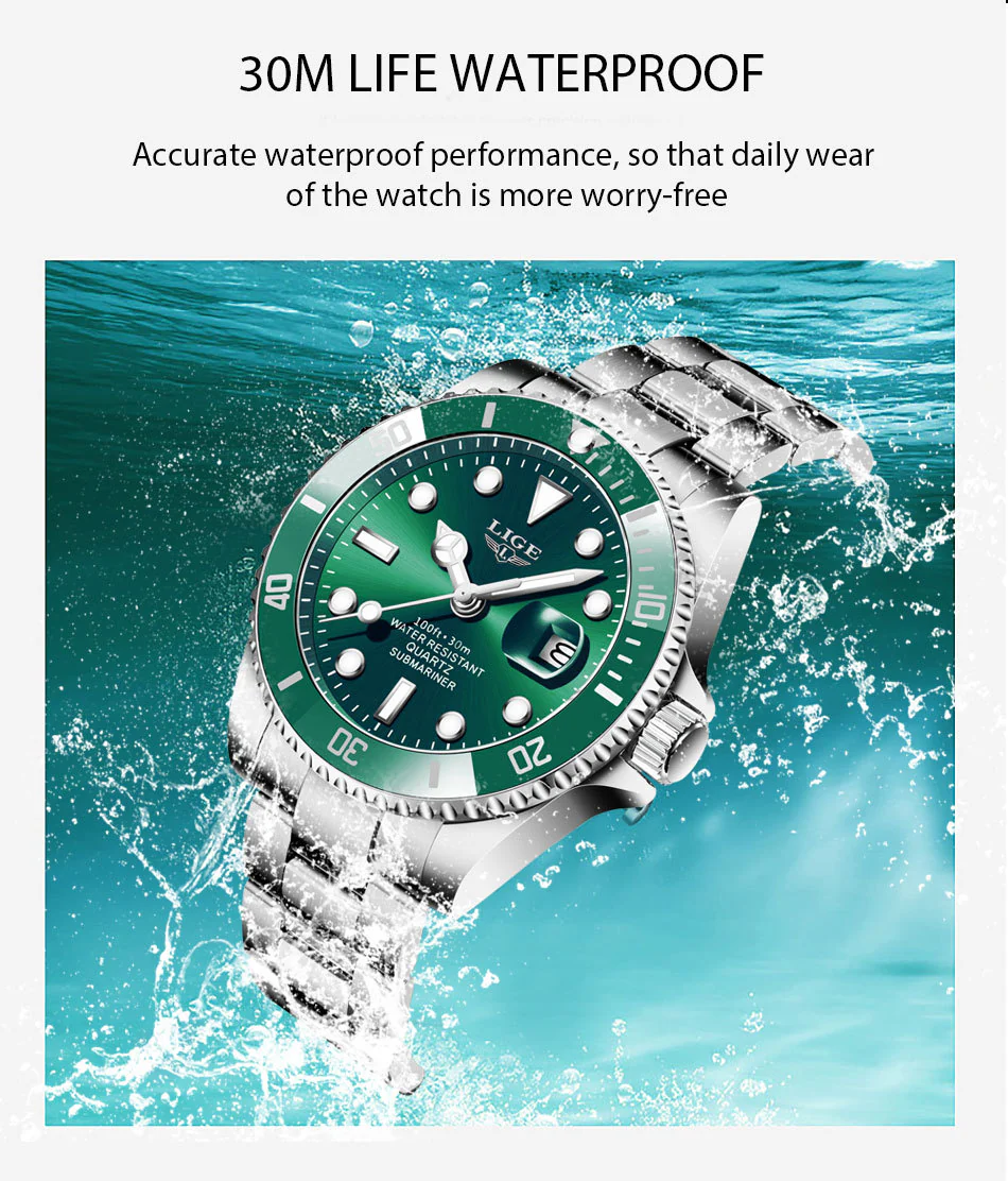 Top Brand Luxury Fashion Diver Watch - Image 7