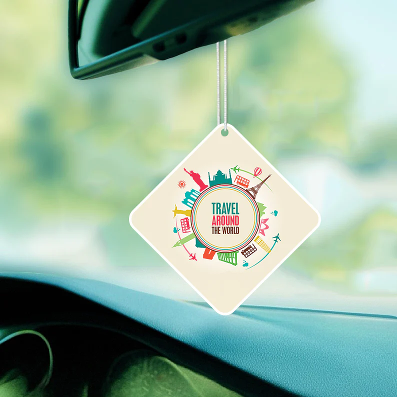 Travel Around The World Designed Car Air Fresheners