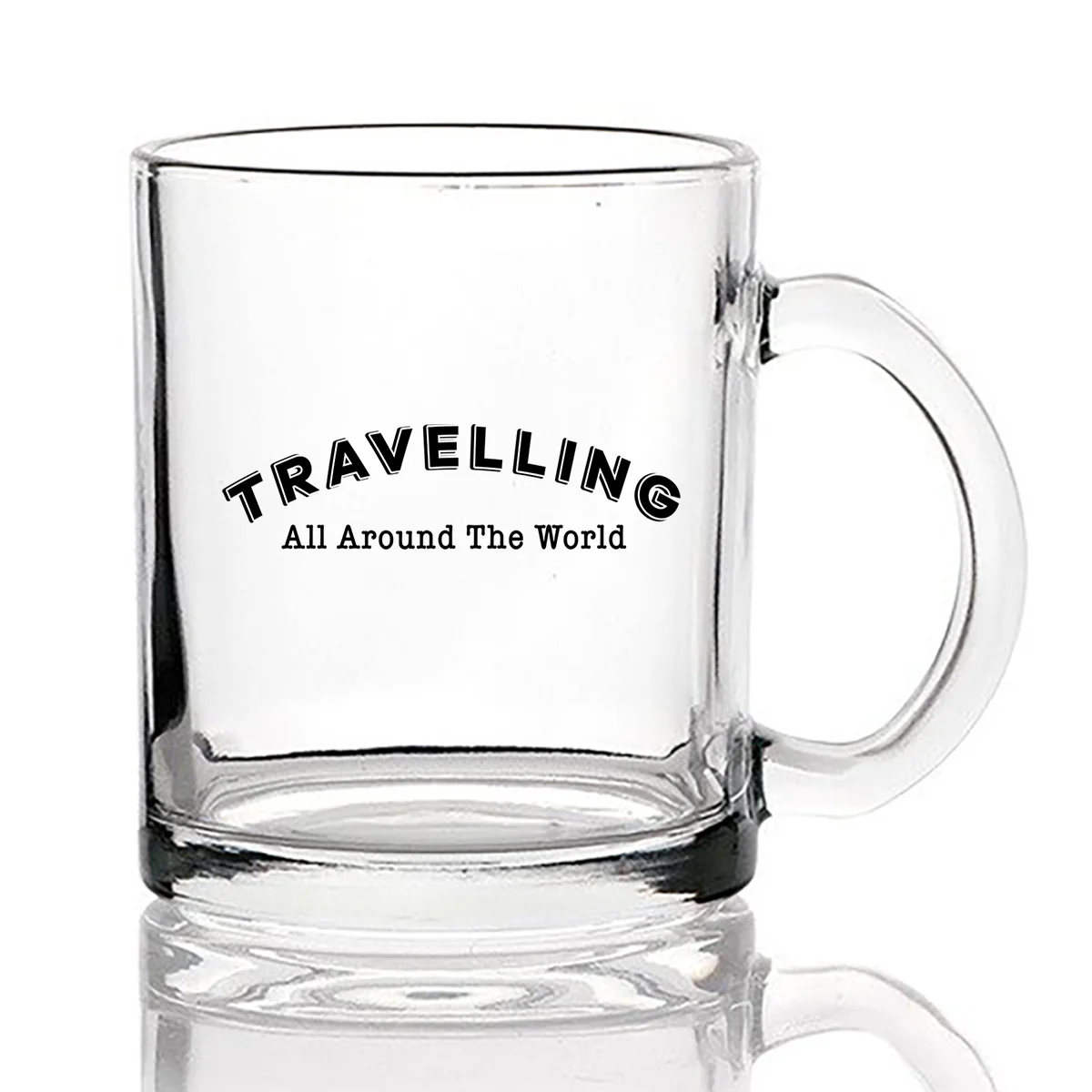 Travelling All Around The World Designed Coffee & Tea Glasses - Image 2