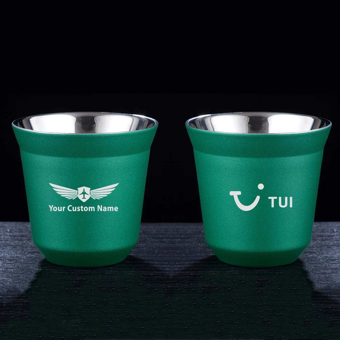 TUI Airlines Designed Double Wall Stainless Steel Coffee Mugs - Image 13
