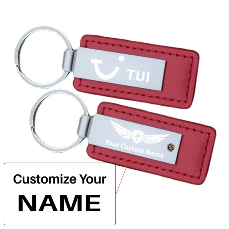 TUI Airlines Faux Leather Key Chains - Image 19