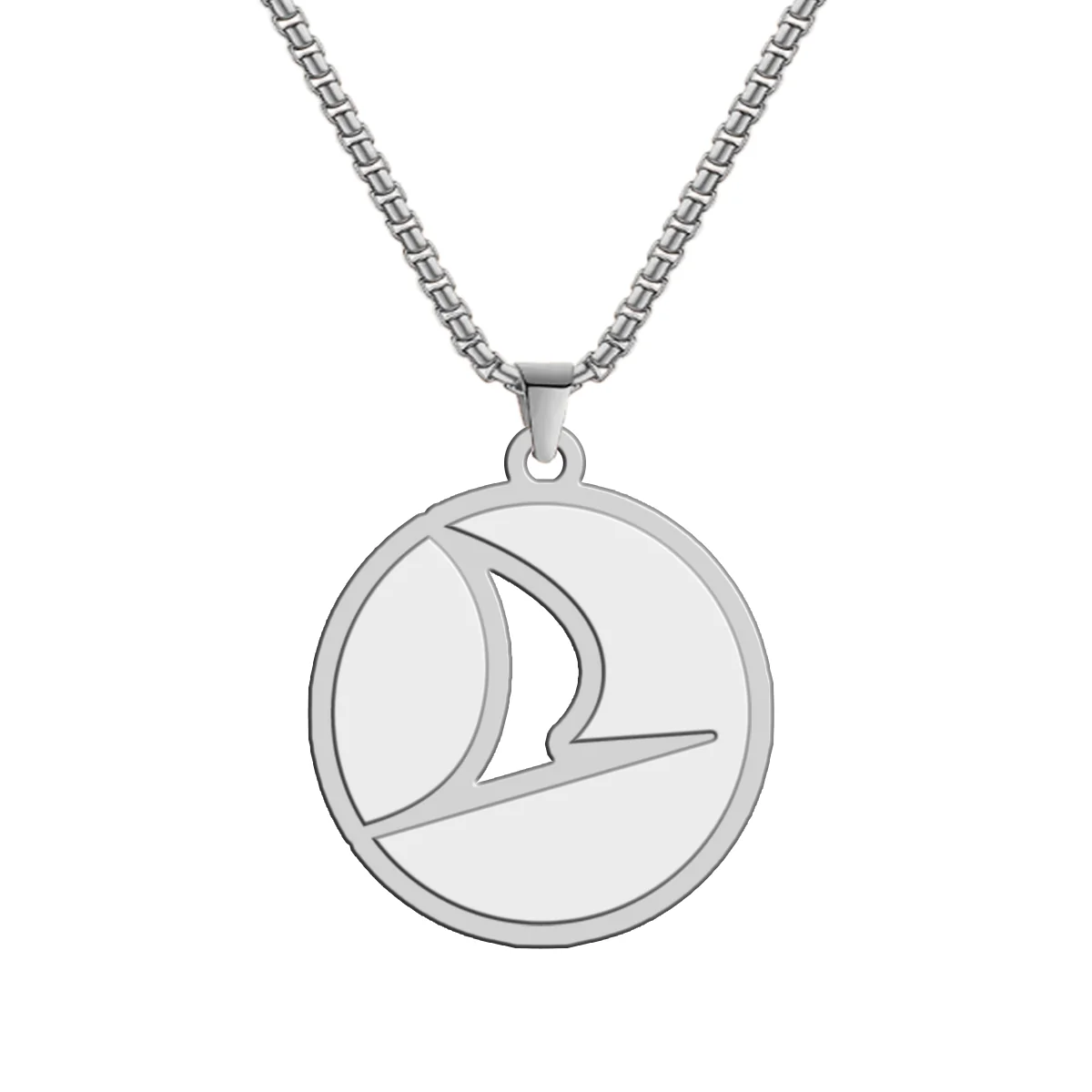 Turkish Airlines Designed Hollow Necklace - Image 2