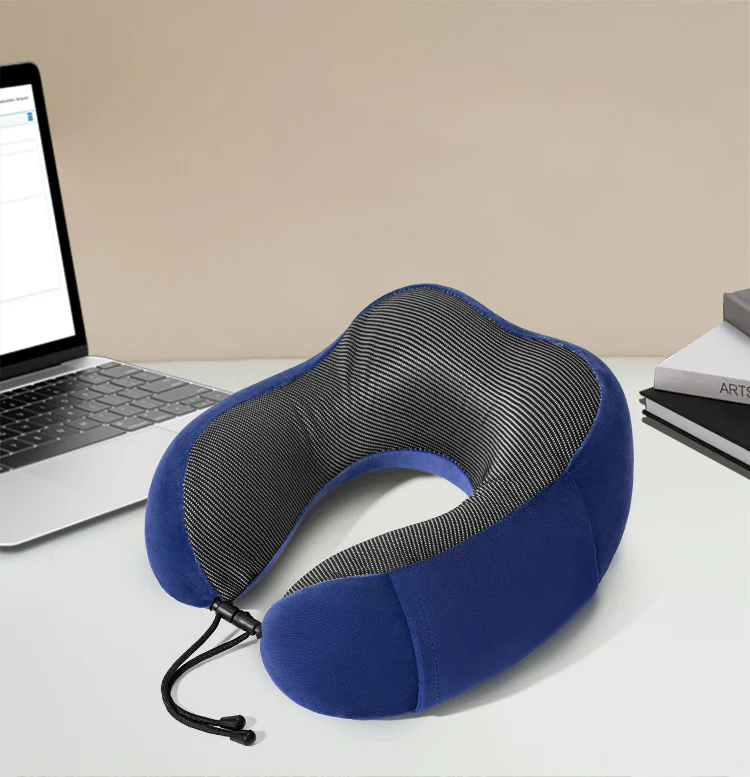 U Shaped Memory Foam Neck Pillow For Travel Cervical Healthcare - Image 8