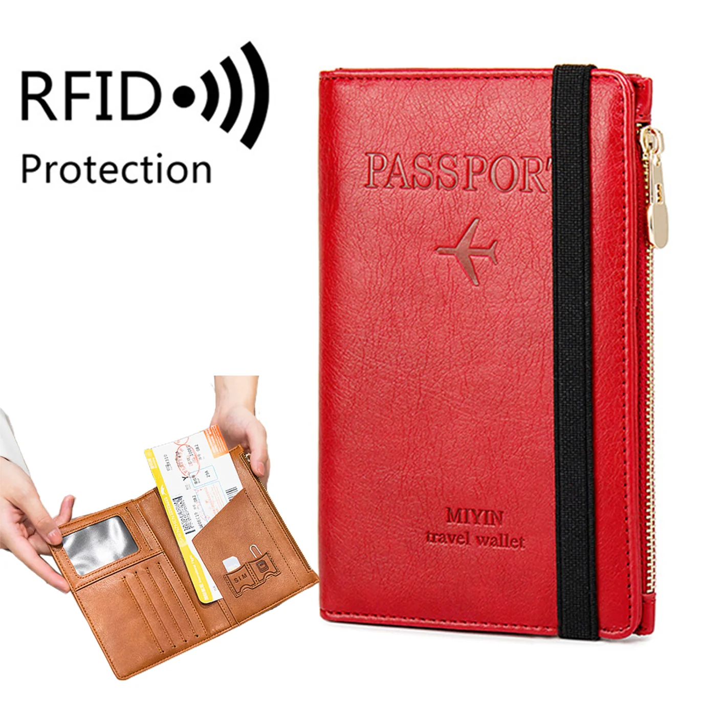 Ultra-Thin RFID Passport  ID Document Holder - Image 6