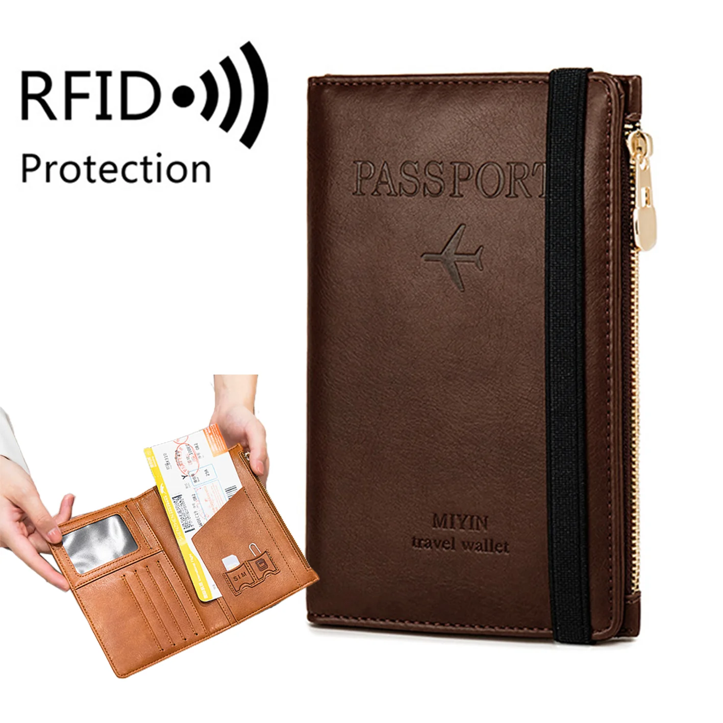 Ultra-Thin RFID Passport  ID Document Holder - Image 7