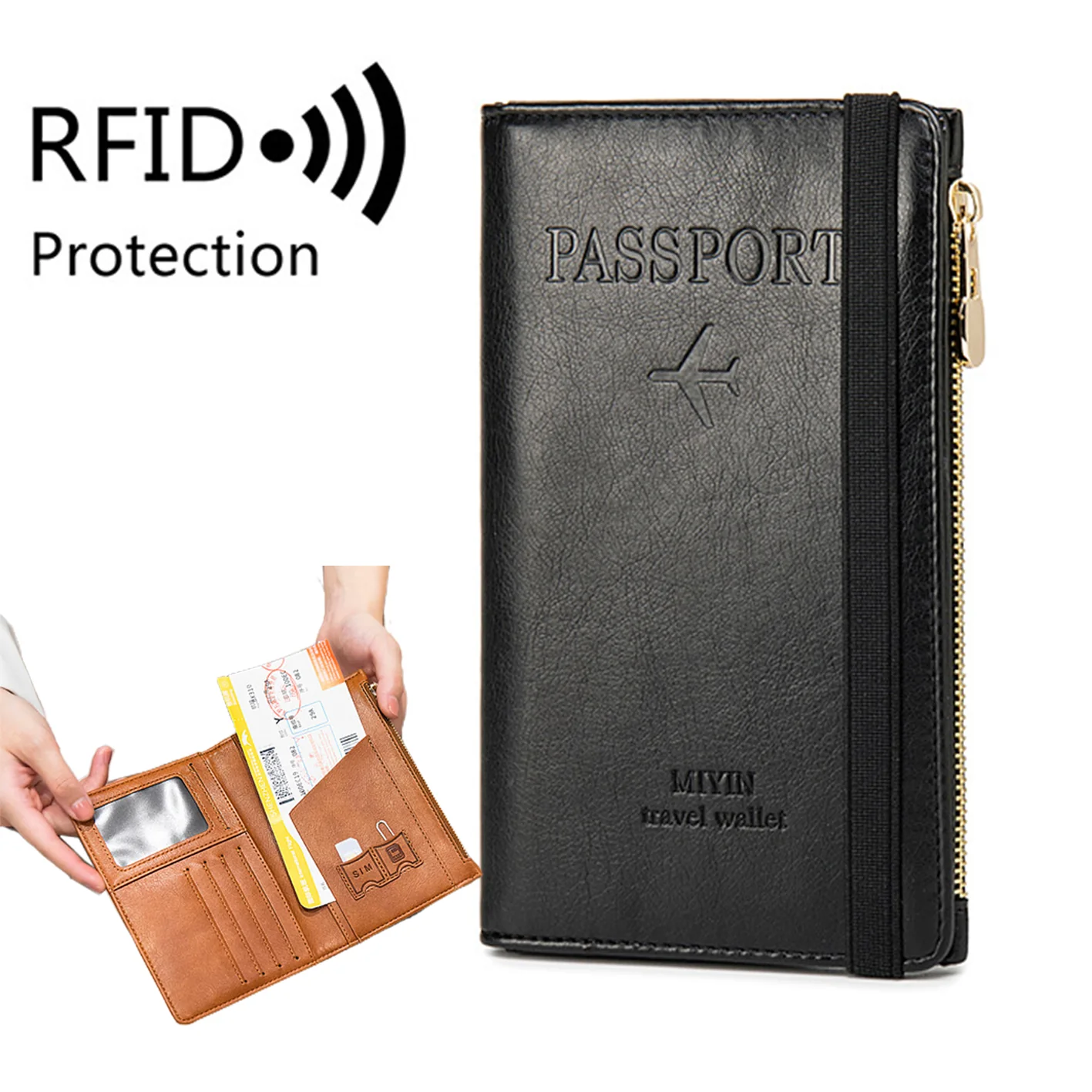 Ultra-Thin RFID Passport  ID Document Holder - Image 8