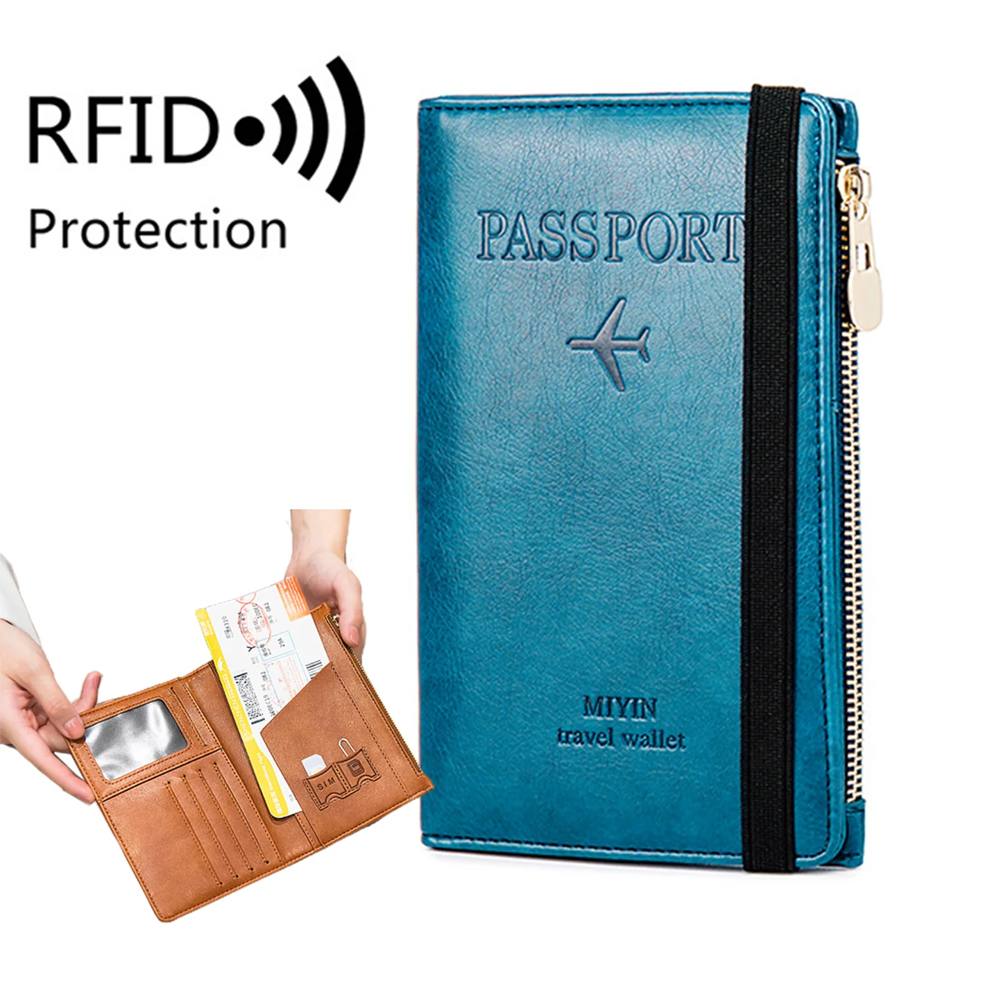Ultra-Thin RFID Passport  ID Document Holder - Image 9
