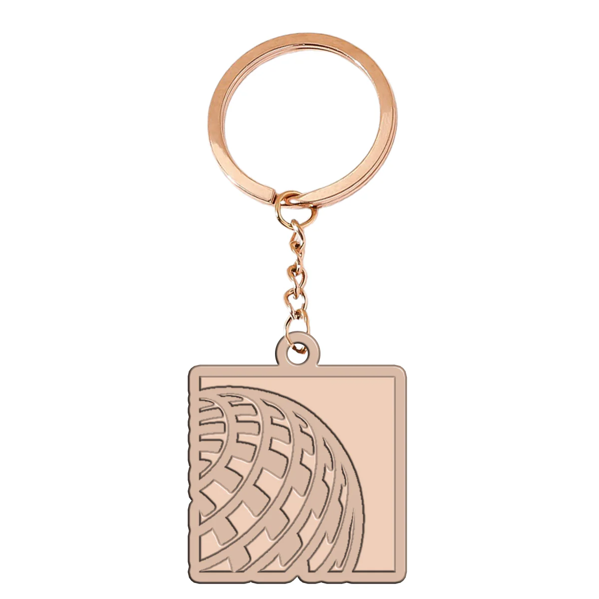United Airlines Designed Hollow Key Chains - Image 3